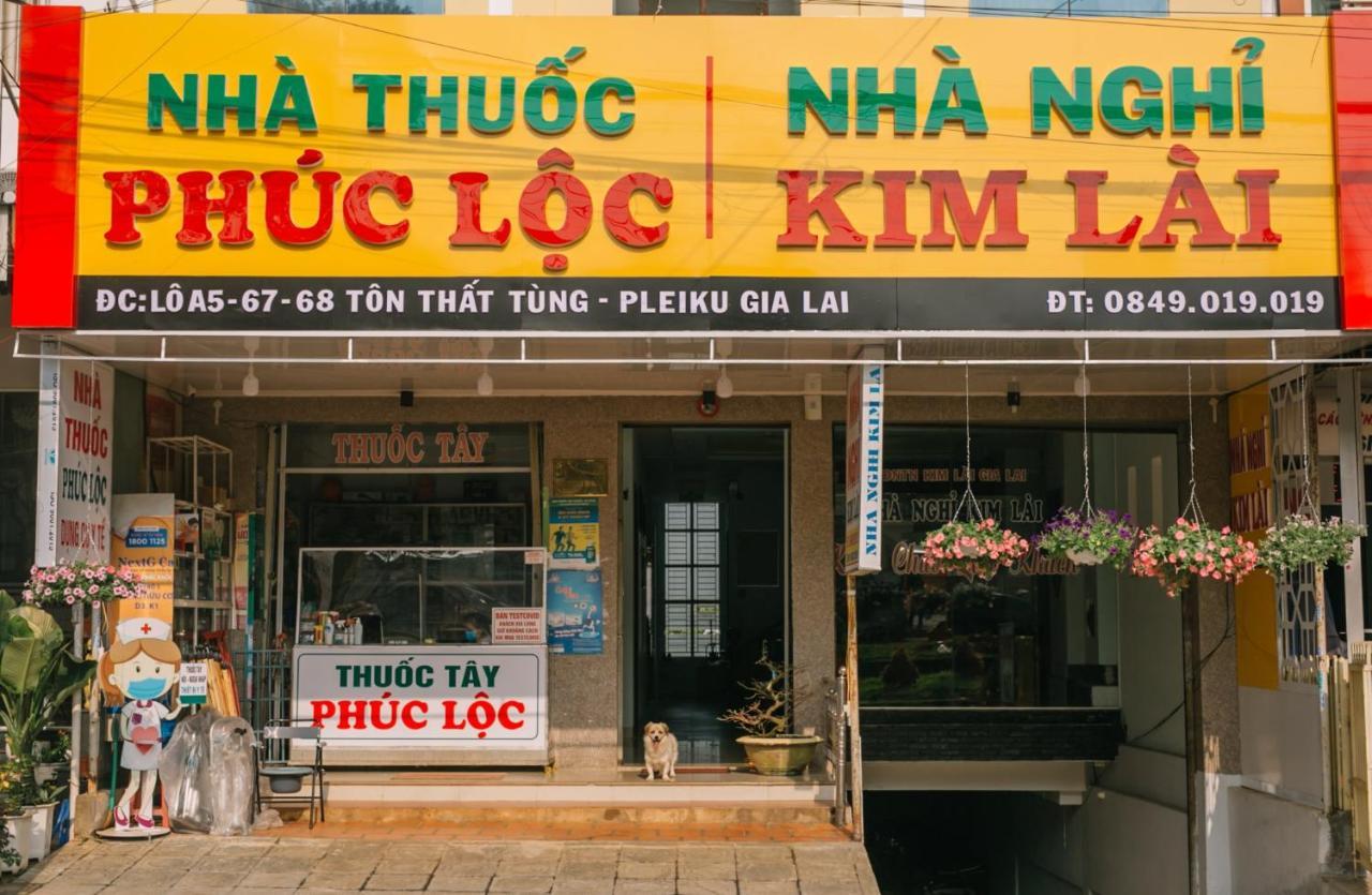 Nha Nghi Kim Lai - Doi Dien Benh Vien Tinh Gia Lai -132 Ton That Tung Pleiku Exterior foto